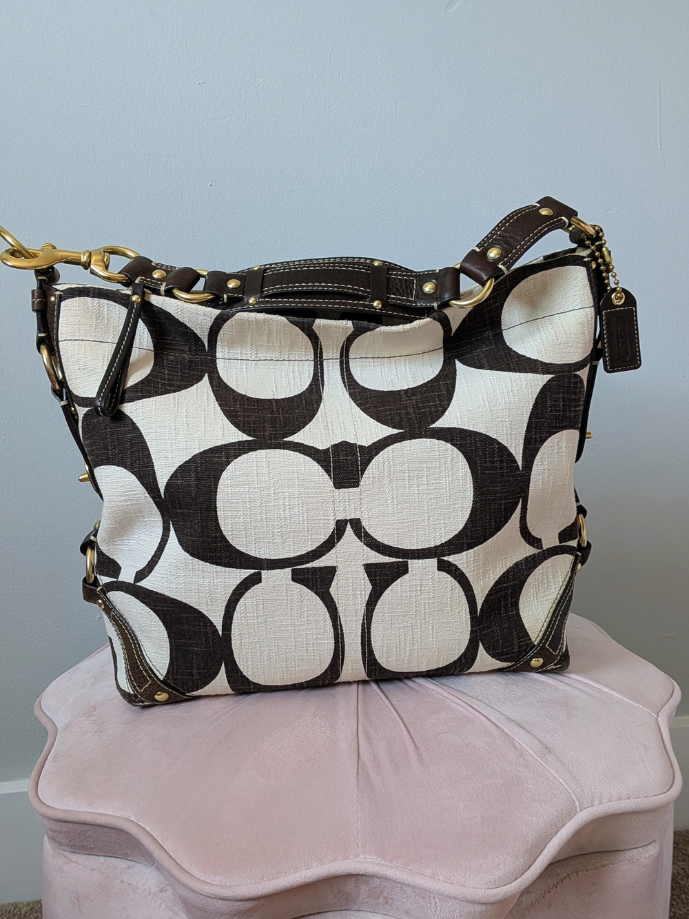 ✨ Y2K Coach Large Carly Hobo Bag (Style #10795) ✨ 🤎